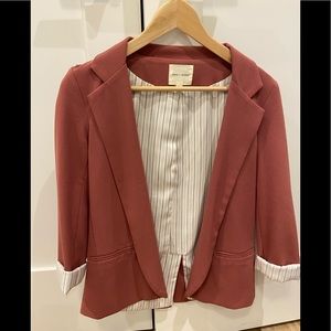 Anthropologie Pink Blazer
